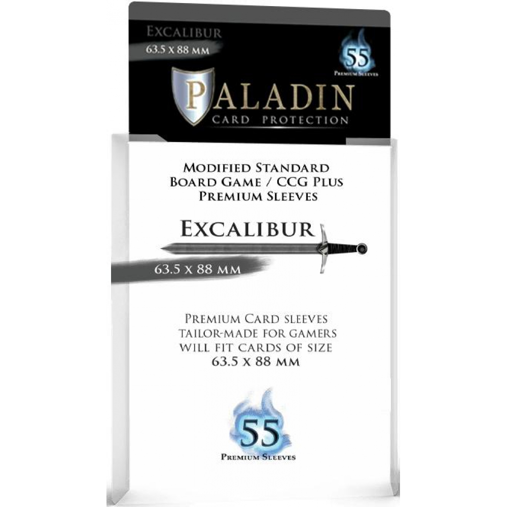 Paladin Sleeves - Excalibur Premium Standard Sleeves (55)