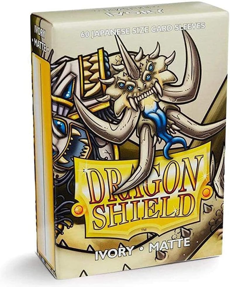 Dragon Shield - Japanese Size Sleeves: Matte Ivory (60)