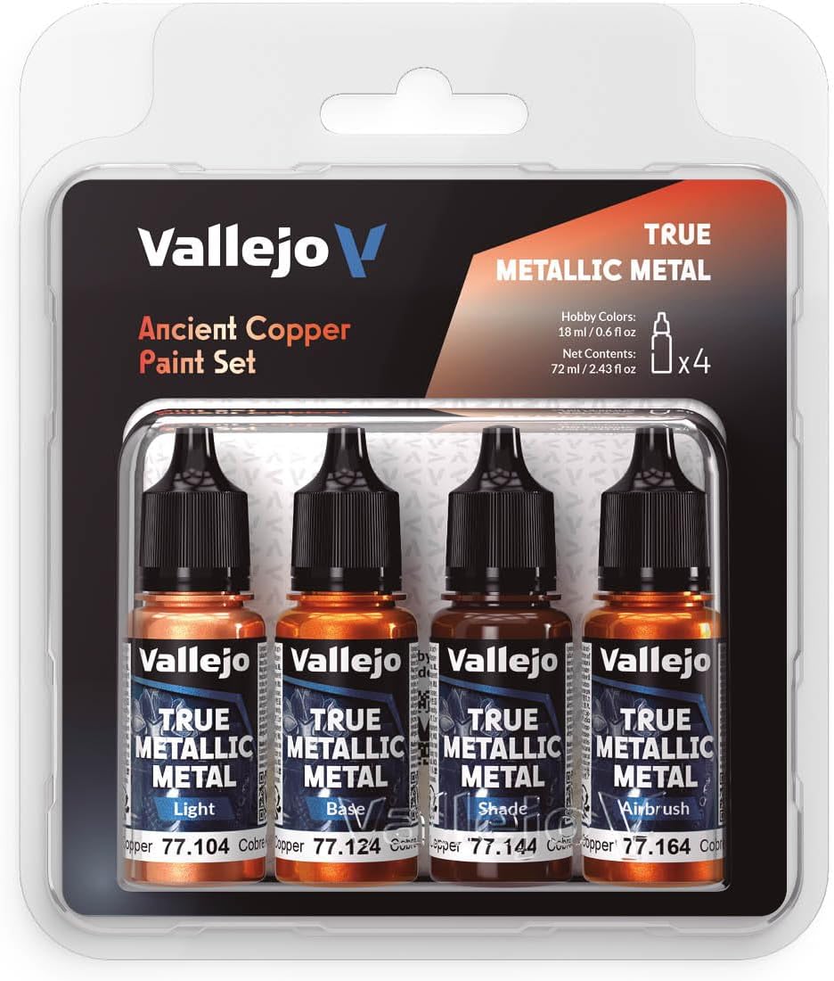 Vallejo - TMM / Set 4 colors - Ancient Copper Paint Set