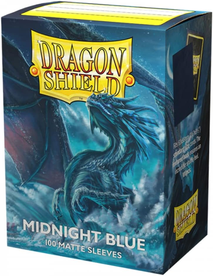 Dragon Shield - Standard Matte Sleeves - Midnight Blue (100)