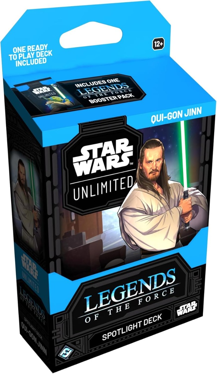 Star Wars: Unlimited - Legends of the Force Qui-Gon Jinn Spotlight Deck