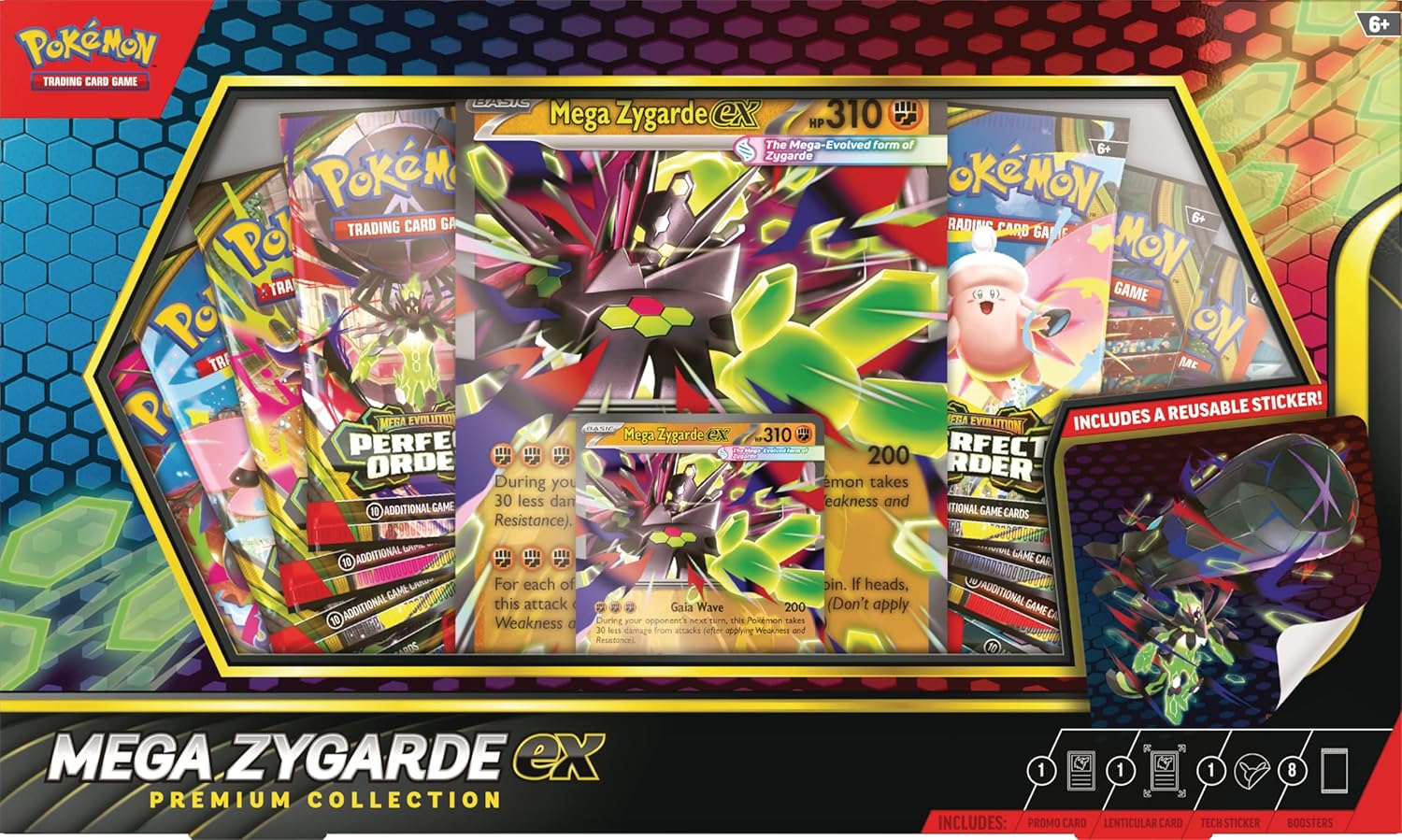 Pokemon - Mega Zygarde ex Premium Collection Box