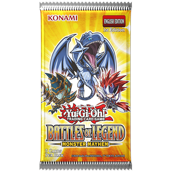 Yu-Gi-Oh - Battle of Legends: Monster Mayhem Booster