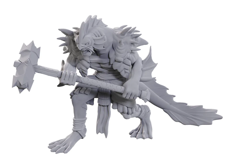 D&D Nolzur's Marvelous Miniatures: Sahuagin Coral Smasher