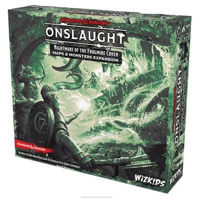 Dungeons & Dragons Onslaught: Nightmare of the Frogmire Coven - Maps & Monsters Expansion