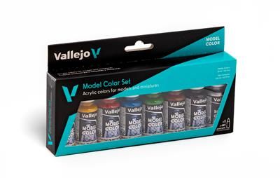 Vallejo - Model Color / 8 colors set - Wargames Basics