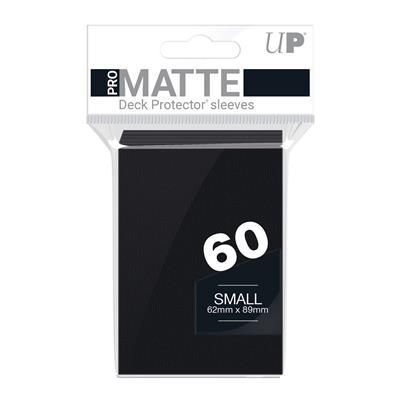 UP - Small Sleeves - Pro-Matte - Black  (60 Sleeves)