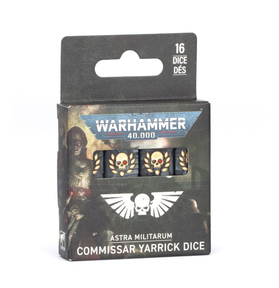 Warhammer 40k: Commissar Yarrick Astra Militarum Dice