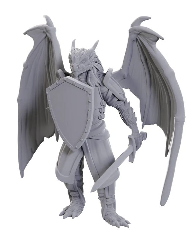 D&D Nolzur's Marvelous Miniatures: Dragonborn of Bahamut