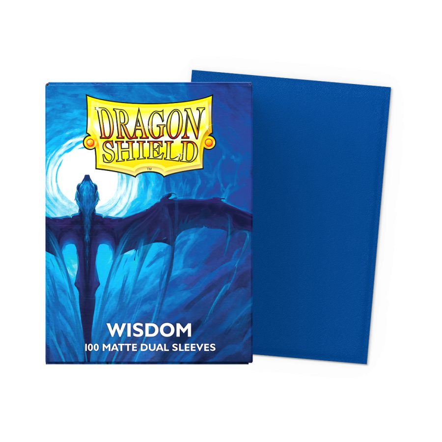 Dragon Shield Standard size Matte Dual Sleeves - Wisdom