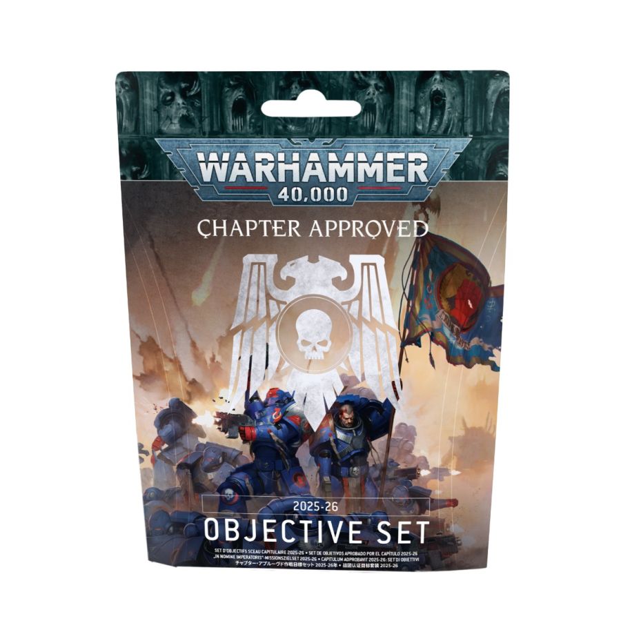 Warhammer 40k Chapter Approved Objective Set 2025-26