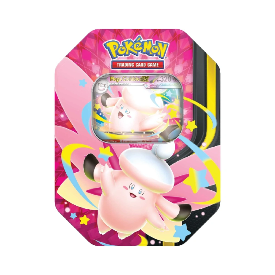 Pokemon - Mega Moonlit - Summer Tin Mega Clefable ex
