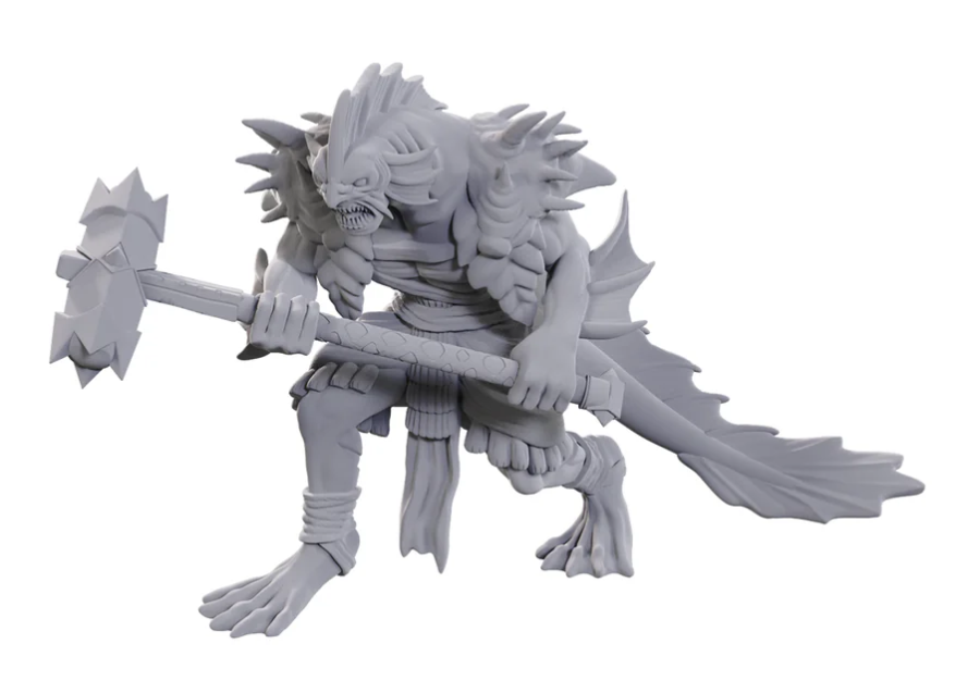 D&D Nolzur's Marvelous Miniatures: Sahuagin Coral Smasher