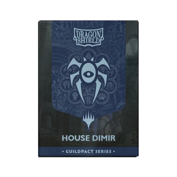 Dragon Shield Standard size Sleeves - House Dimir (100)