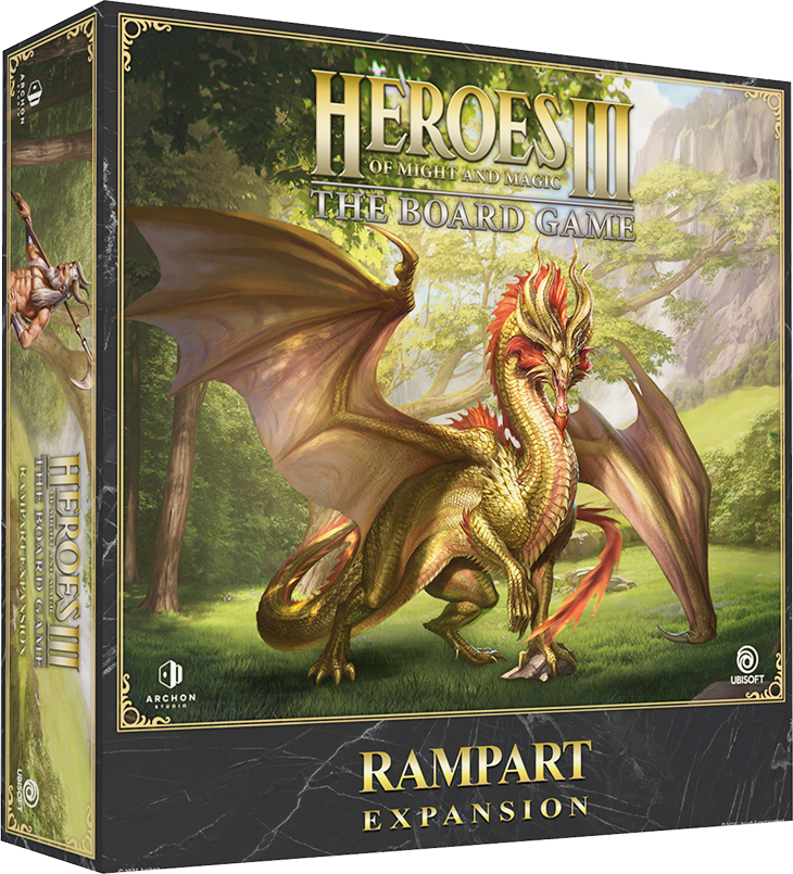 Heroes of Might and Magic III The Board Game - Rampart Expansion