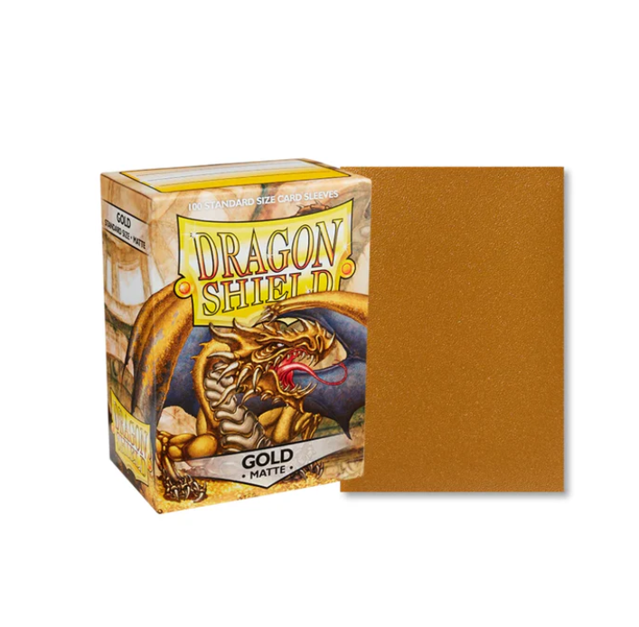 DS Standard Sleeves - Matte Gold (100)
