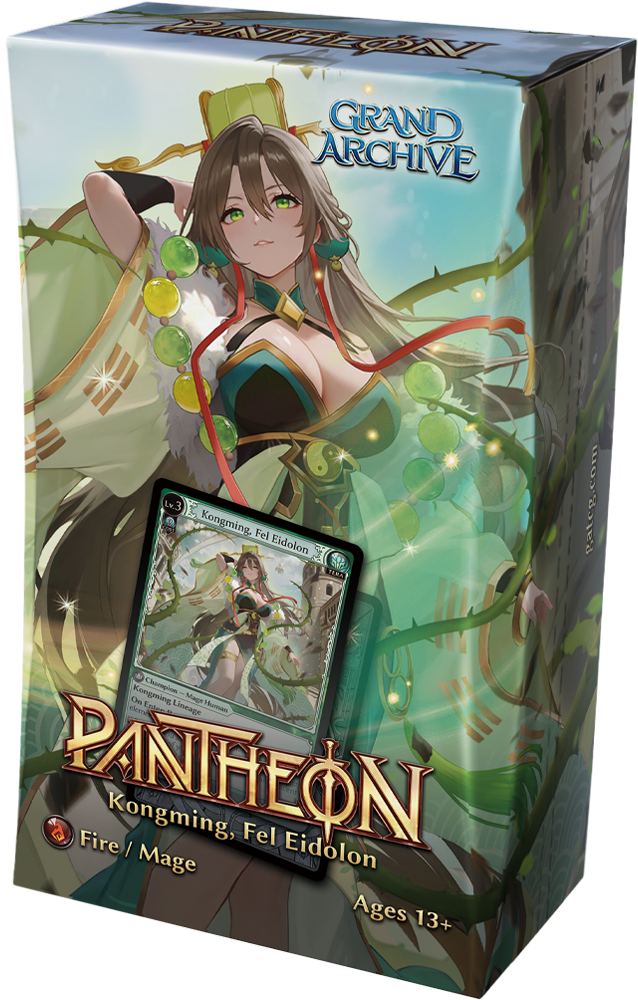 Grand Archive TCG: Radiant Origins Pantheon Deck Kongming, Fel Eidolon