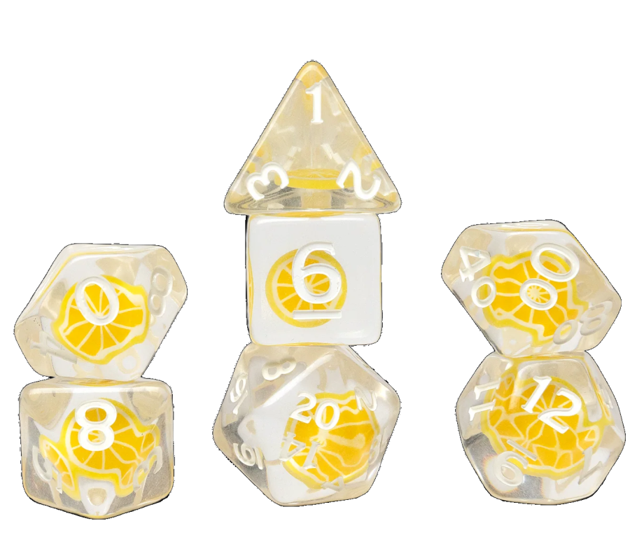 Fruit Slice Dice Sets: Lemon
