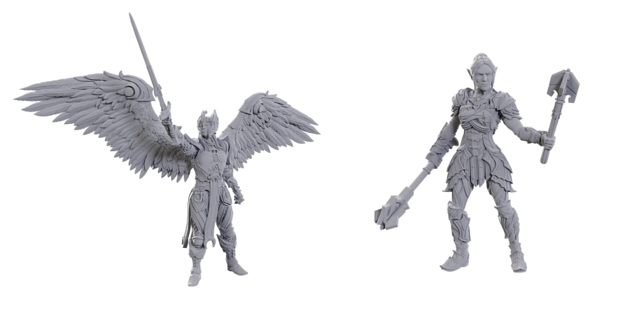 D&D Nolzur's Marvelous Miniatures: Baldur's Gate 3 - Dame Aylin & Minthara