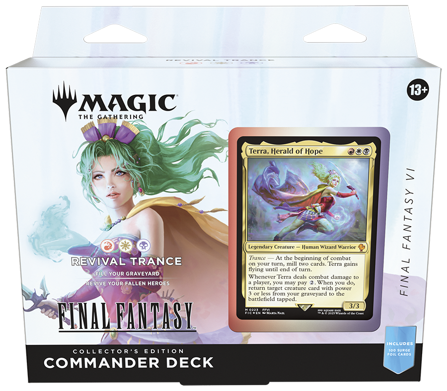 Magic The Gathering - Final Fantasy Revival Trance Collector's Commander Deck
