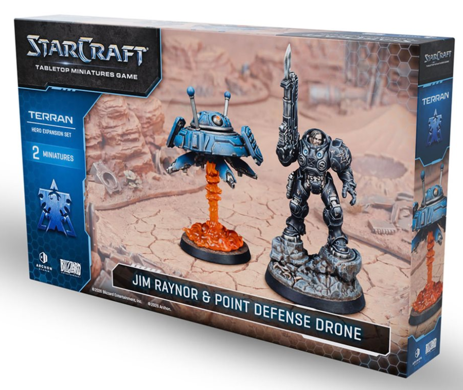StarCraft The Miniatures Game - Jim Raynor (Raynor's Raiders)