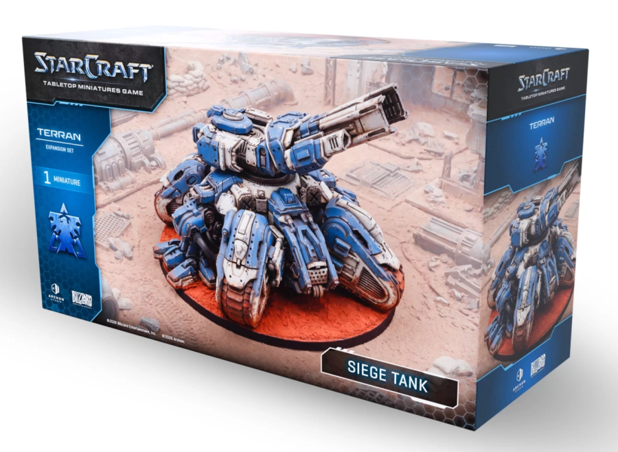 StarCraft The Miniatures Game - Siege Tank