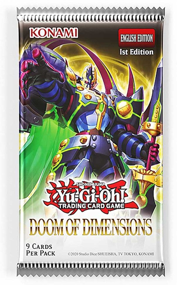 Yu-Gi-Oh Doom of Dimensions Booster