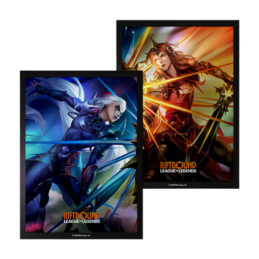 Riftbound: Vendetta Diana vs Leona Art Sleeves