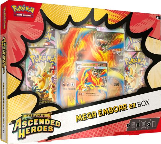 Pokemon - Mega Evolution - Mega Emboar ex Box