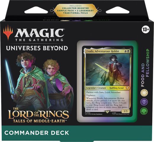 Magic The Gathering - The Lord of the Rings: Tales of Middle-earth Commander Deck - Food and Fellowship