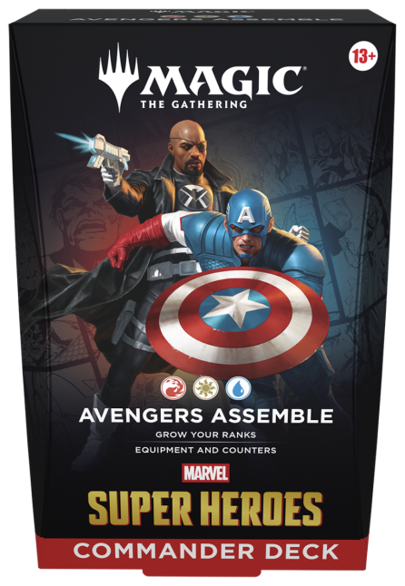 Magic The Gathering - Marvel Super Heroes Avengers Assemble Commander Deck