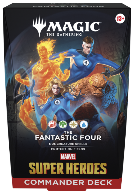 Magic The Gathering - Marvel Super Heroes Fantastic Four Commander Deck