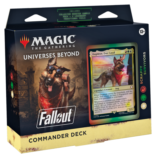 Magic The Gathering - Commander Fallout Deck Scrappy Survivors