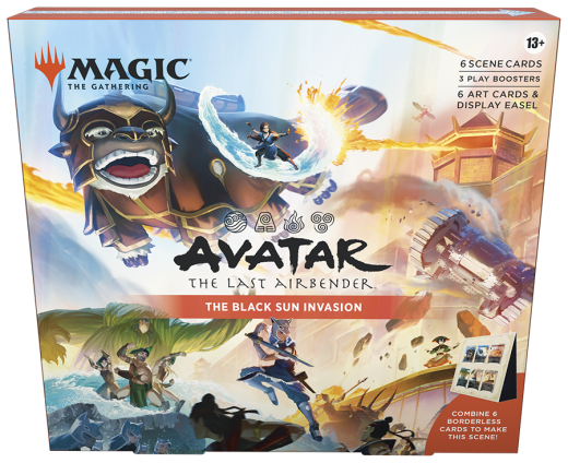 Magic The Gathering - Avatar: the Last Airbender The Black Sun Invasion Scene Box