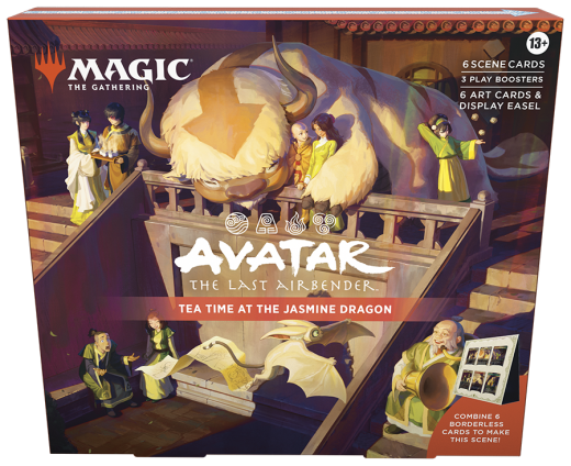 Magic The Gathering - Avatar: the Last Airbender Tea Time at the Jasmine Dragon Scene Box