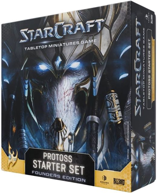 StarCraft The Miniatures Game - Protoss Starter Set Founders Edition