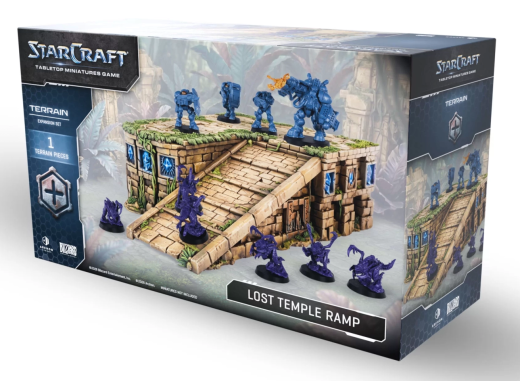 StarCraft The Miniatures Game - Lost Temple Ramp Terrain Set