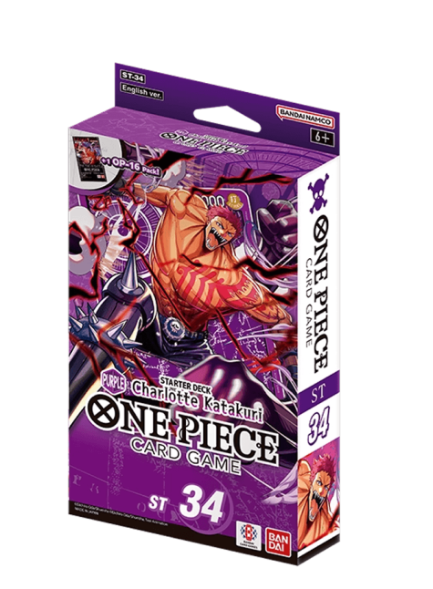 One Piece Card Game Charlotte Katakuri Starter Deck ST-34