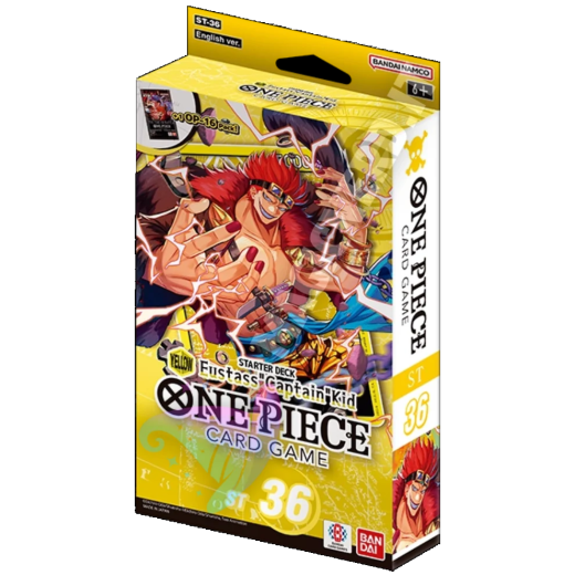 One Piece Card Game Eustass "Captain" Kid Starter Deck ST-36
