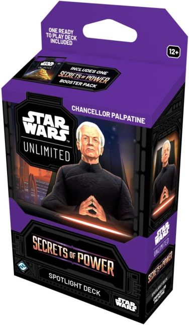 Star Wars: Unlimited - Secrets of Power Palpatine Spotlight Deck