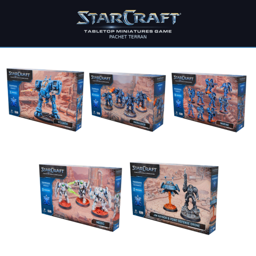 StarCraft The Miniatures Game - Terran Bundle