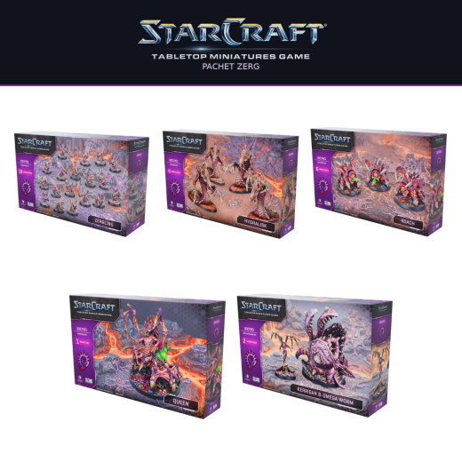 StarCraft The Miniatures Game - Zerg Bundle