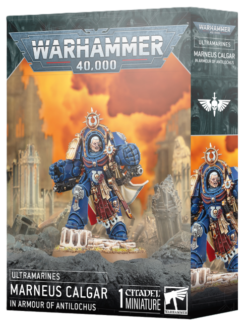 Warhammer 40k: Marneus Calgar in Armour of Antilochus