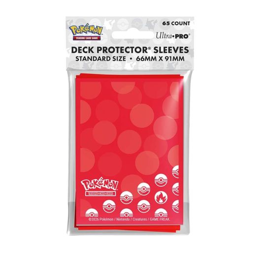 UP - Energy - Fire Type 65ct Deck Protector Sleeves for Pokémon