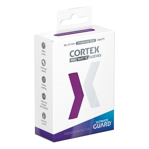 UG Cortex Sleeves Matte Standard Size - Purple (100)