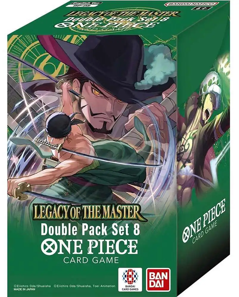 One Piece Card Game Legacy of the Master Double Pack Set DP08