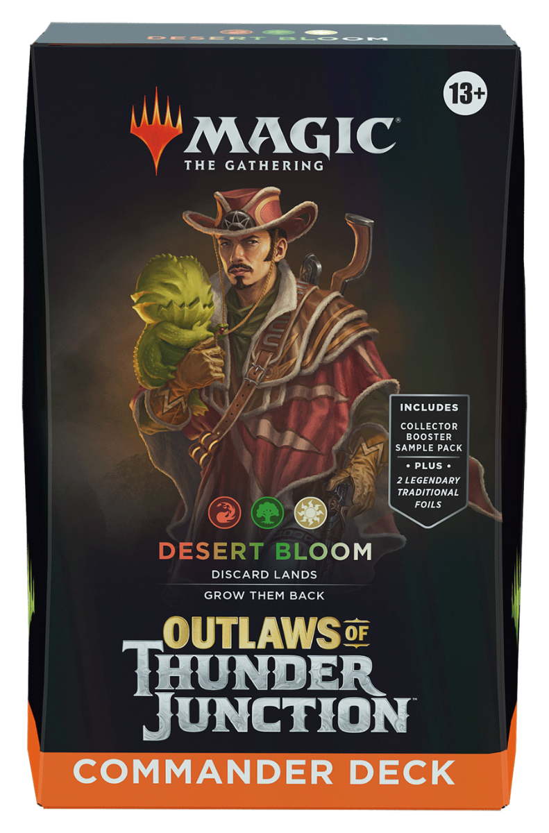 Magic The Gathering - Outlaws of Thunder Junction Desert Bloom Commander Deck