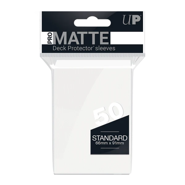 Ultra Pro Standard Pro Matte White - 50 Sleeves
