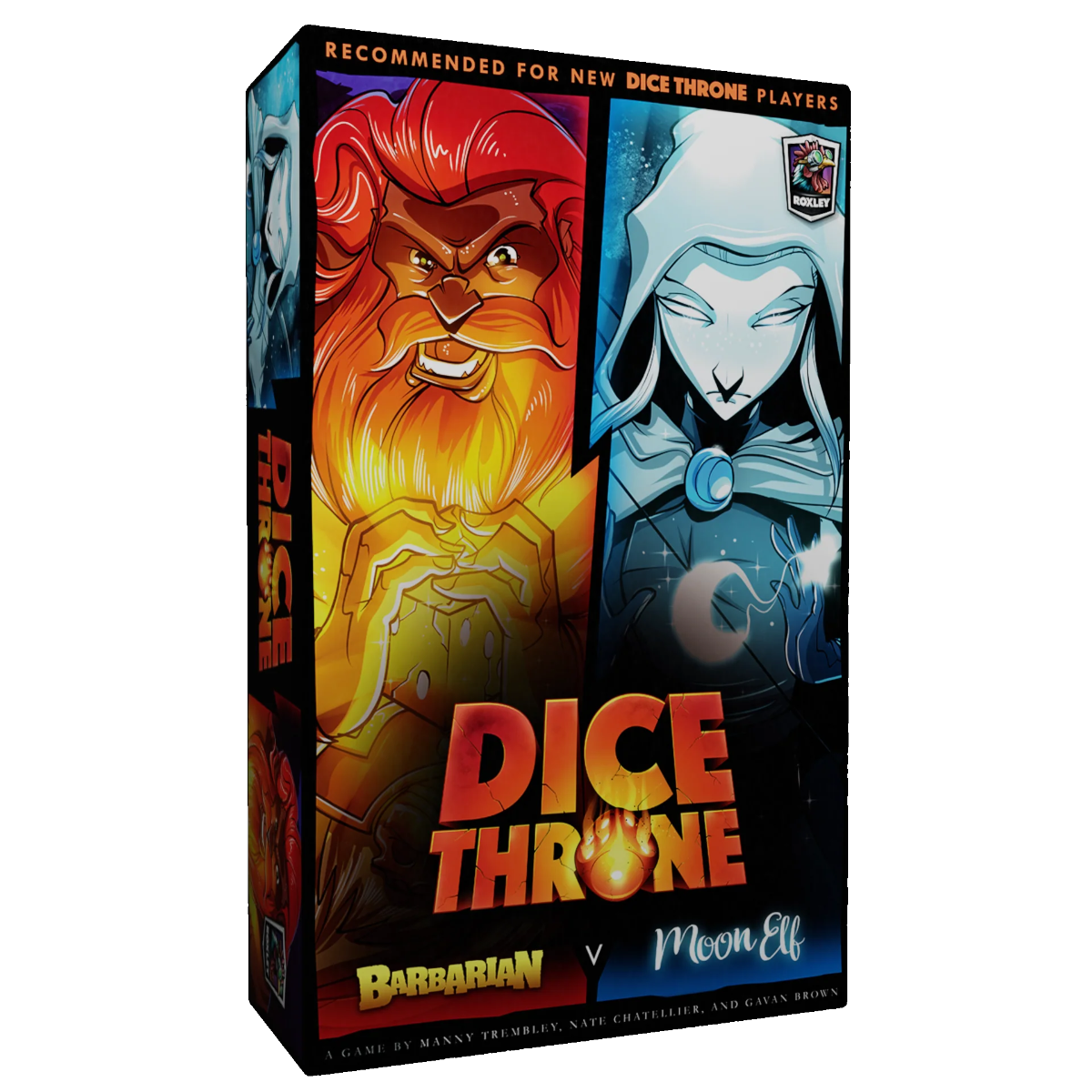 Dice Throne - Barbarian vs Moon Elf
