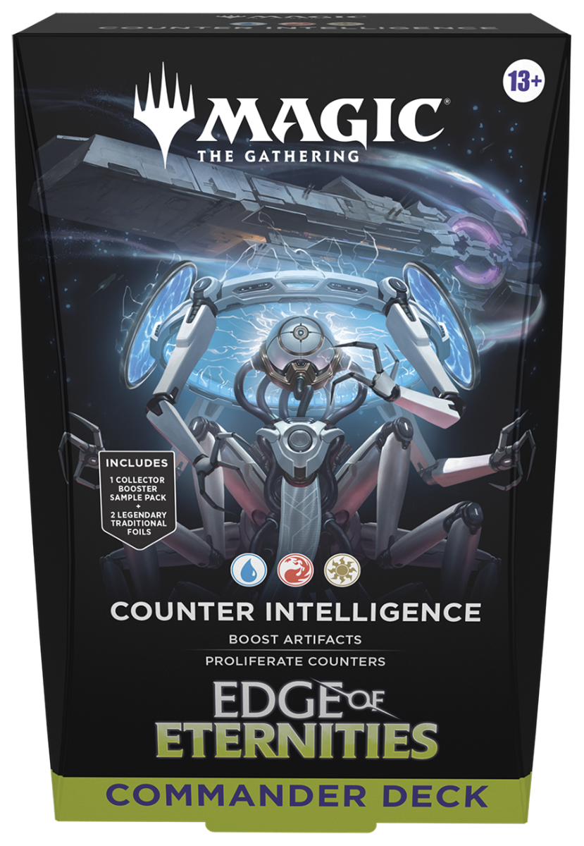 Magic The Gathering - Edge of Eternities Counter Intelligence Commander Deck